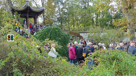 Wiedereröffnung China Garten Frankfurt 25.Okt.2019