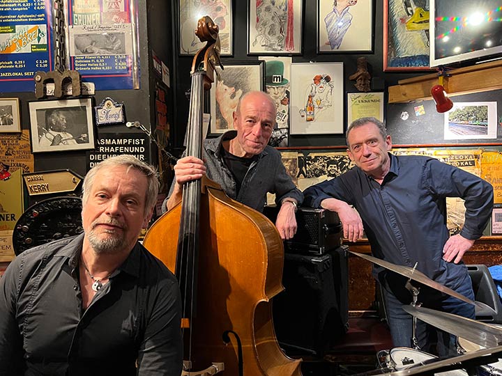 Jazzabend mit A.K.T. Axel Kaapke Trio im Jazzlokal Mampf Frankfurt
